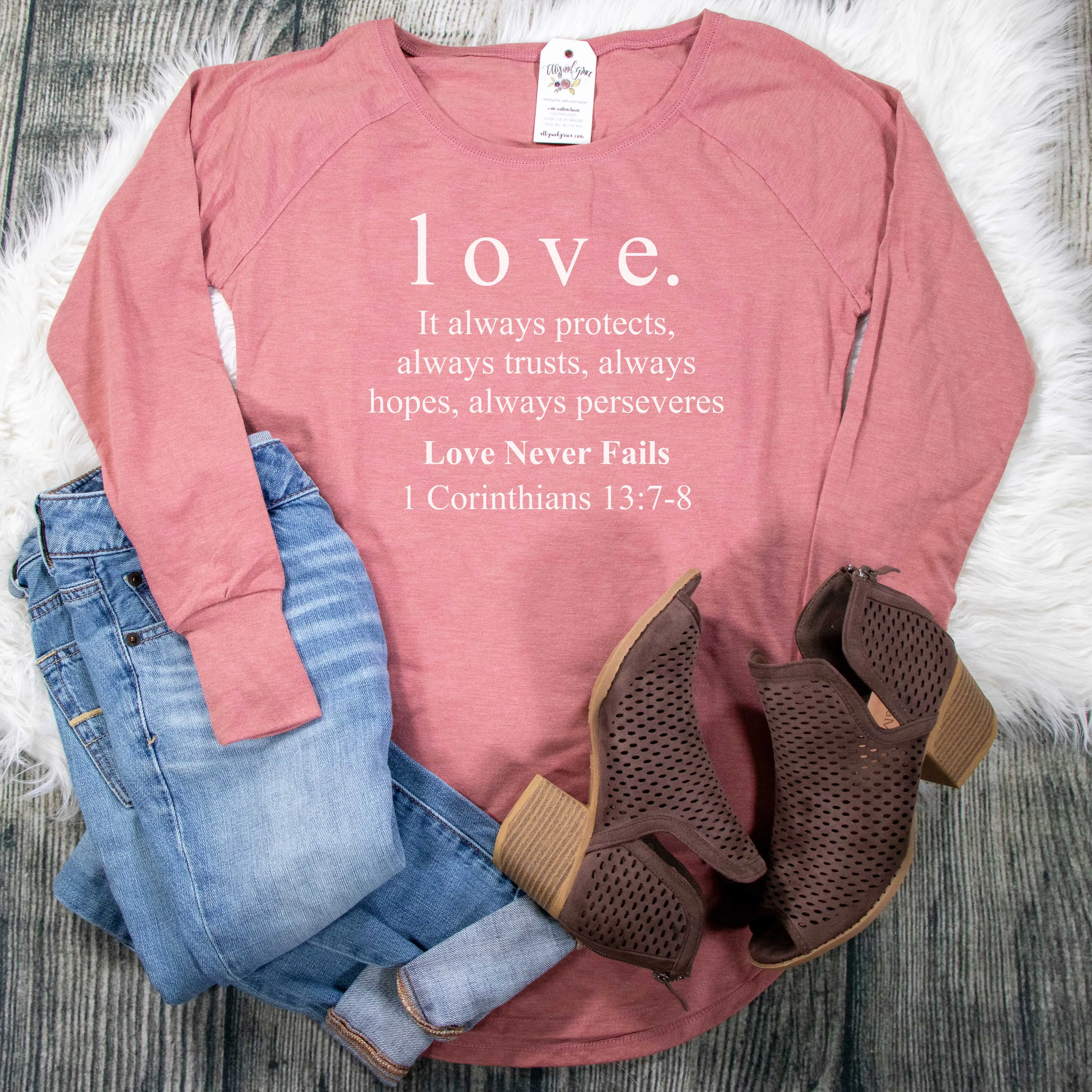 1 Corinthians 13 Love Tunic Tee