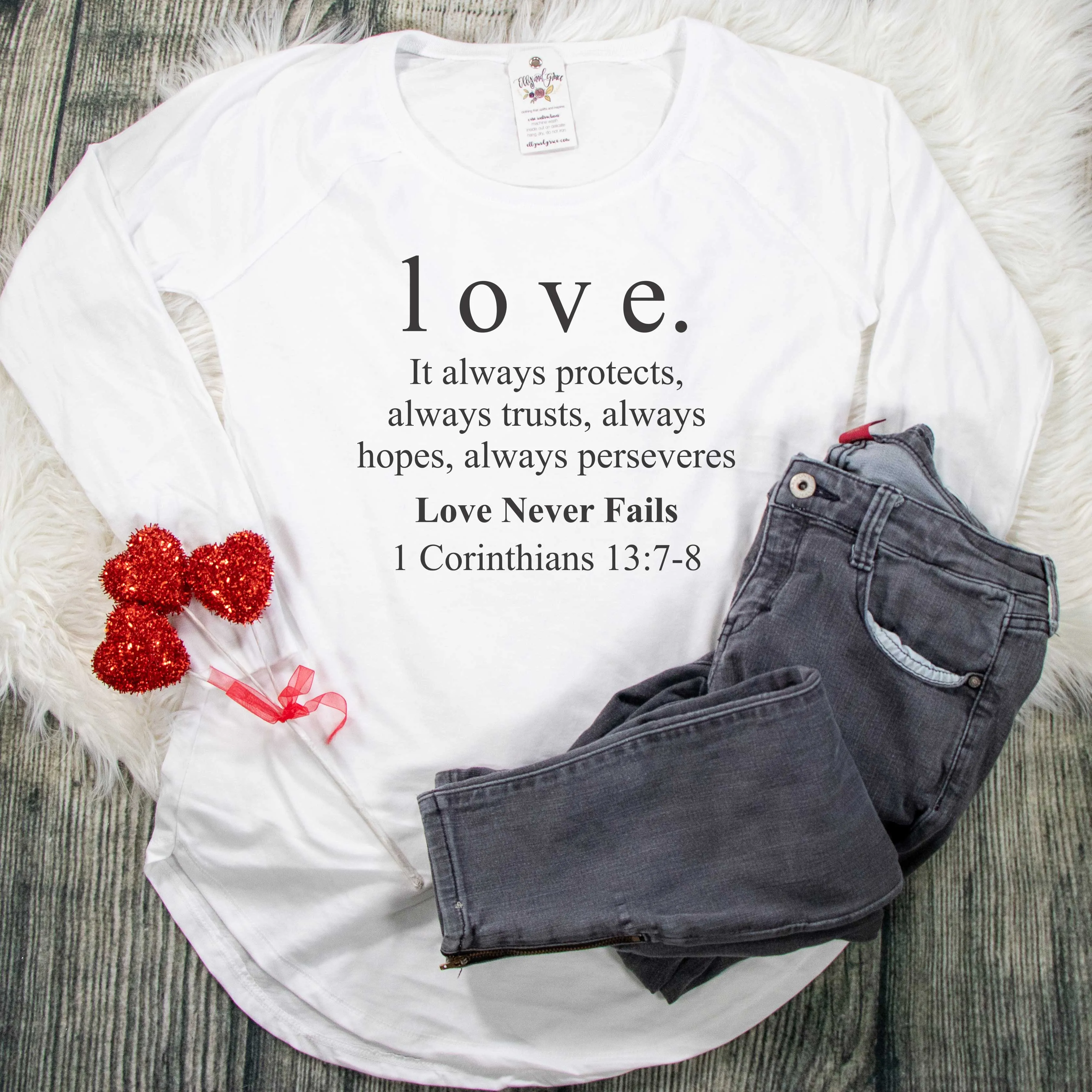 1 Corinthians 13 Love Tunic Tee