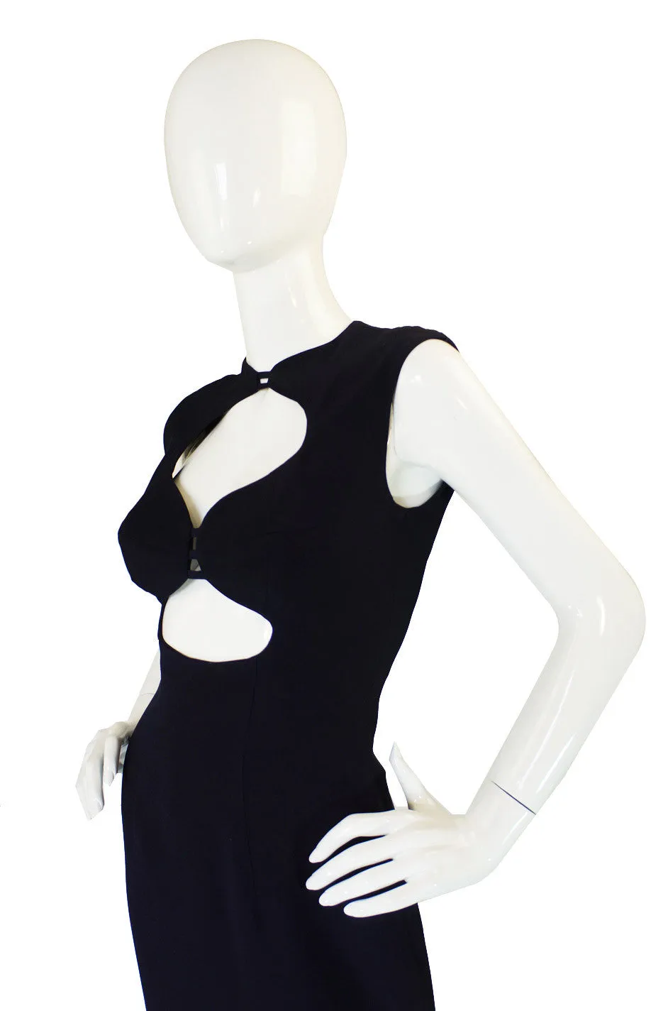 1990s Sophie Sitbon Cut Out Dress