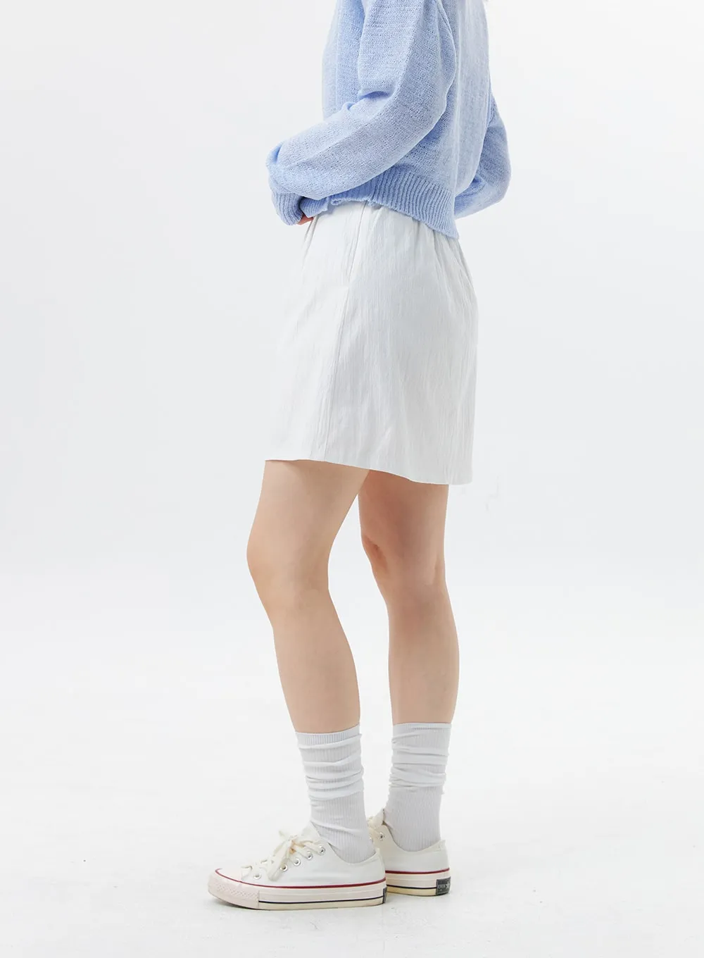 A-Line Basic Mini Skirt OL328