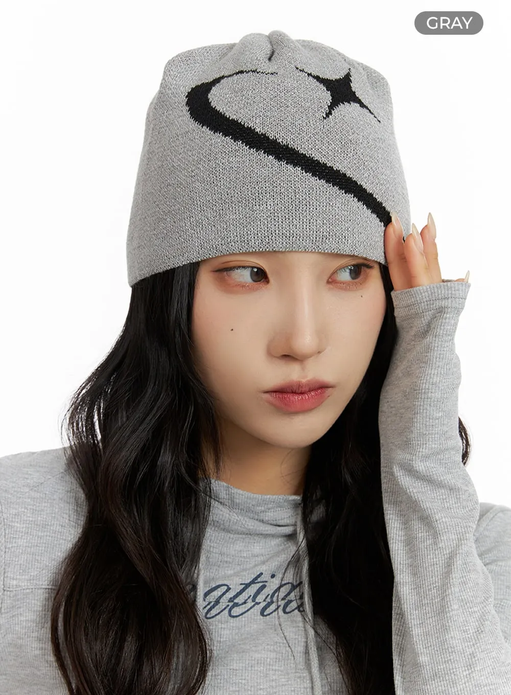 Acubi Star Graphic Beanie IF421