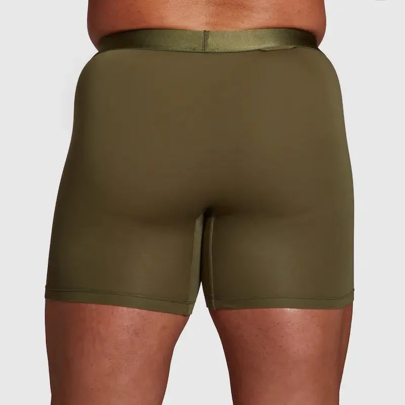 ALPHX Comfort Class Boxer Brief - Athletic Fit - Moss Green | ALPHX.com