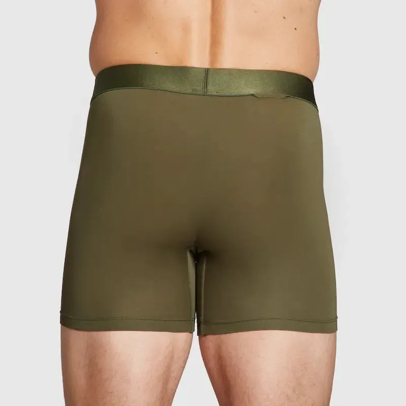 ALPHX Comfort Class Boxer Brief - Modern Fit - Moss Green| ALPHX.com