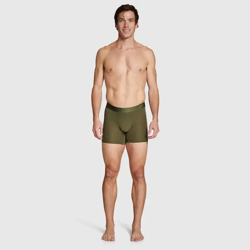 ALPHX Comfort Class Boxer Brief - Modern Fit - Moss Green| ALPHX.com