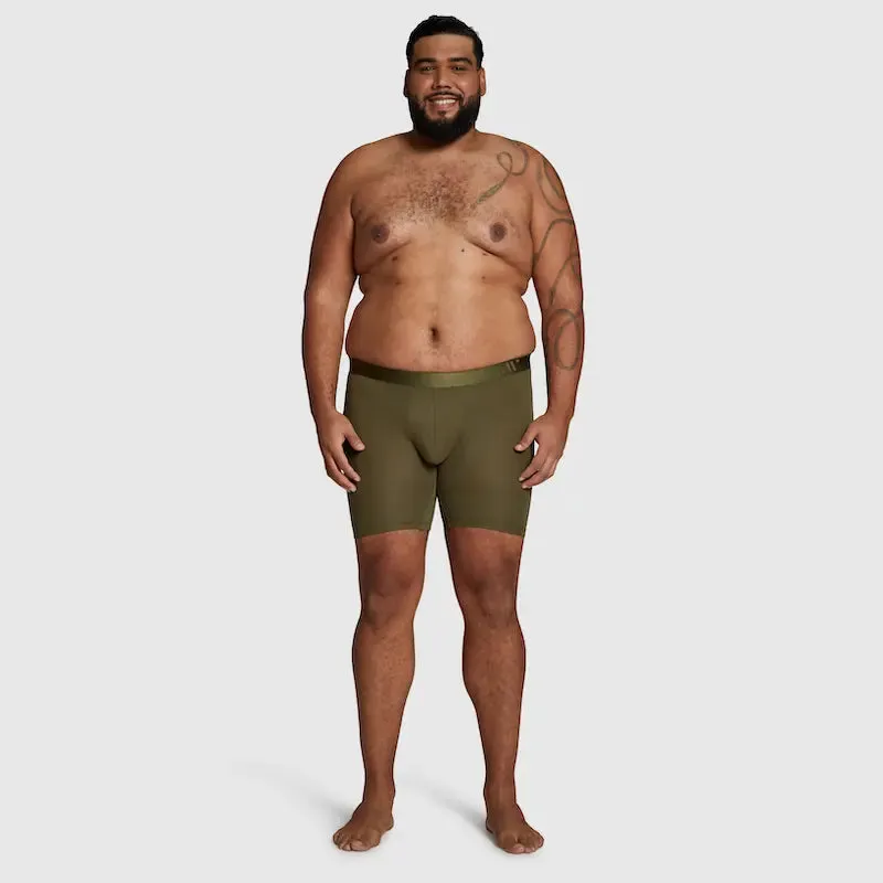 ALPHX Comfort Class Boxer Brief - Modern Fit - Moss Green| ALPHX.com