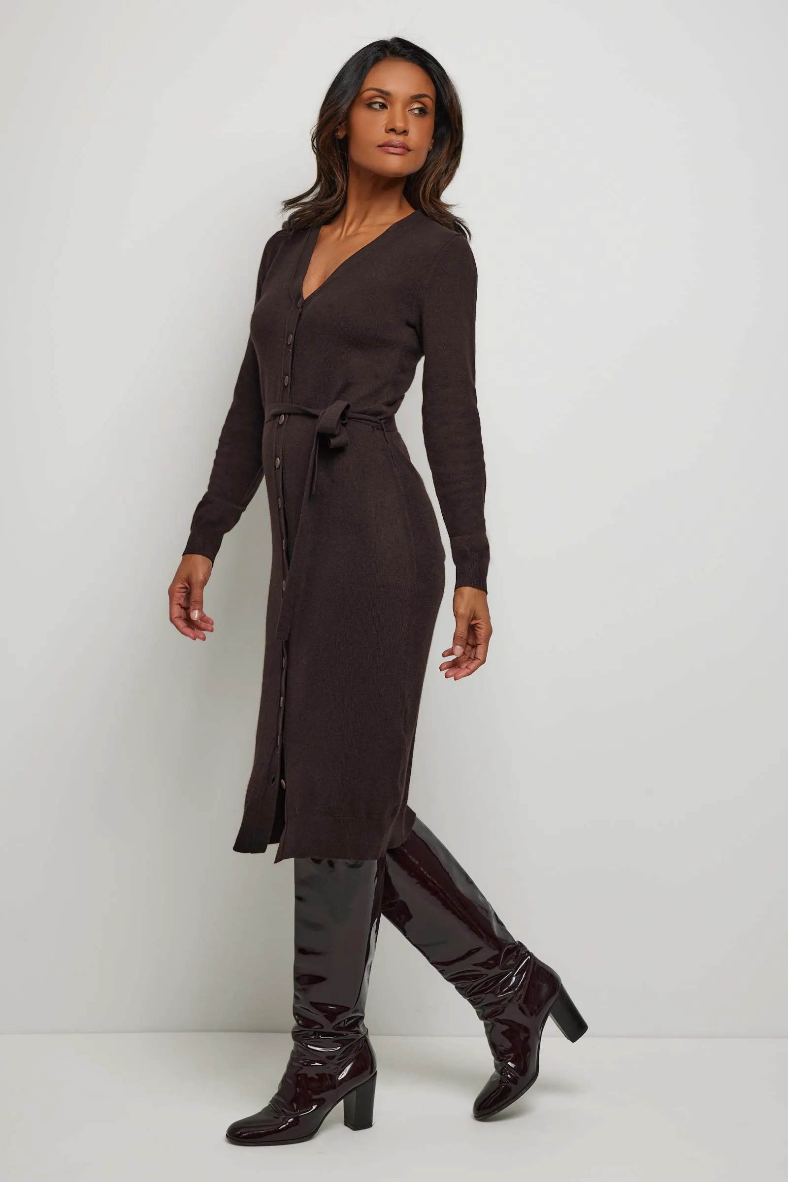 Avery Cashmere Sweater Dress