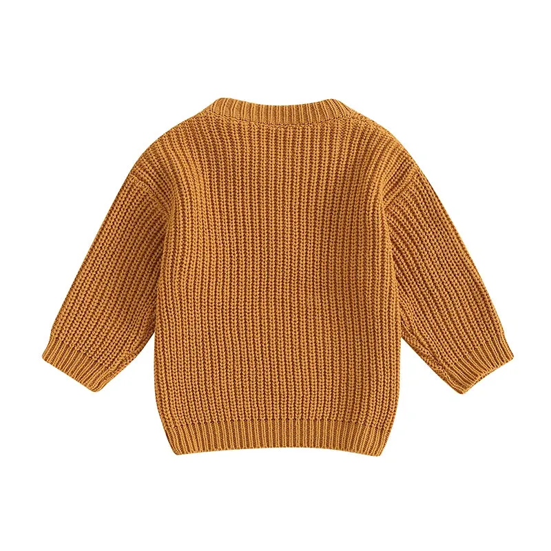 Baby/Toddler Autumn Fall Sweater Pumpkin Car Boys Girls