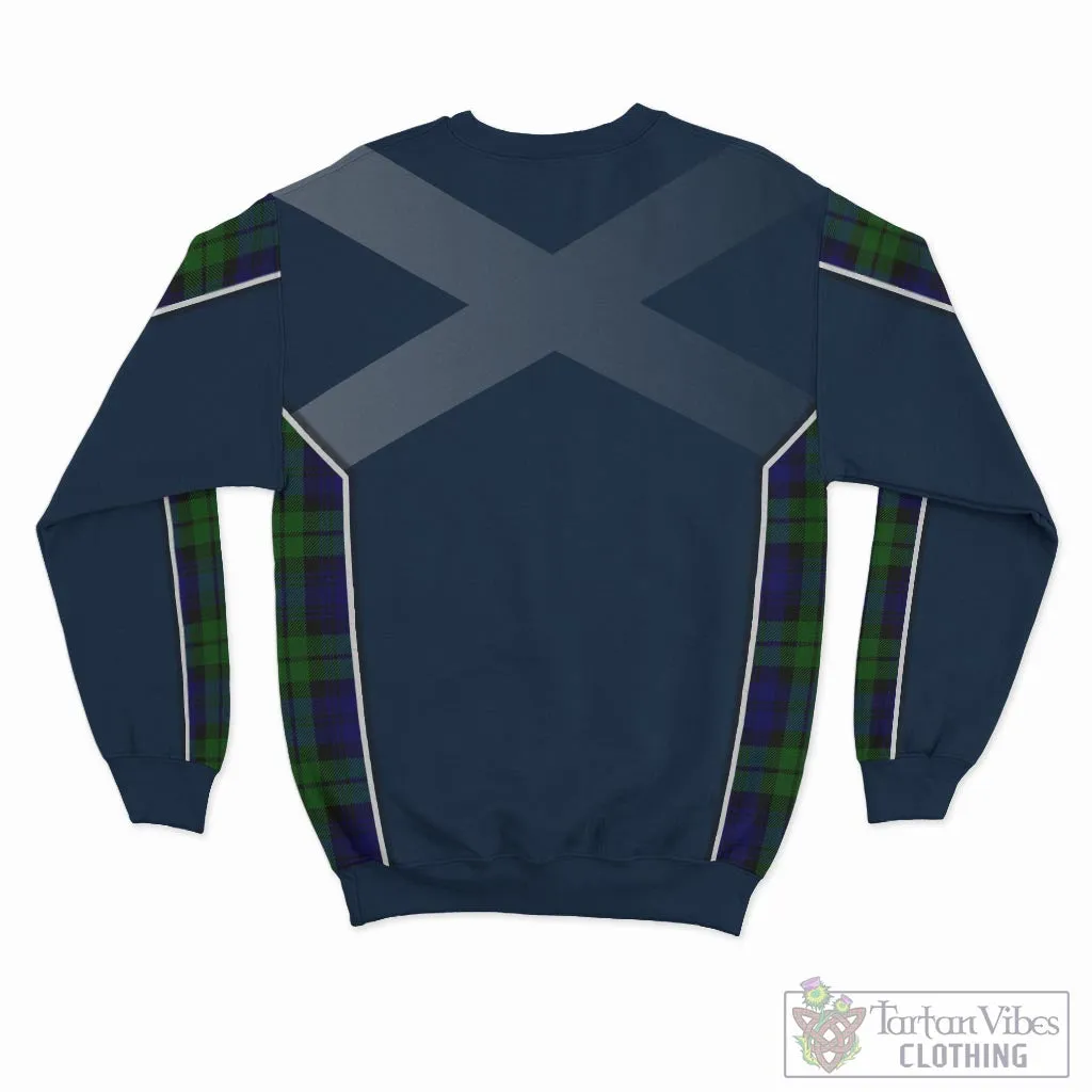 Bannatyne Tartan Sweater with Family Crest and Lion Rampant Vibes Sport Style