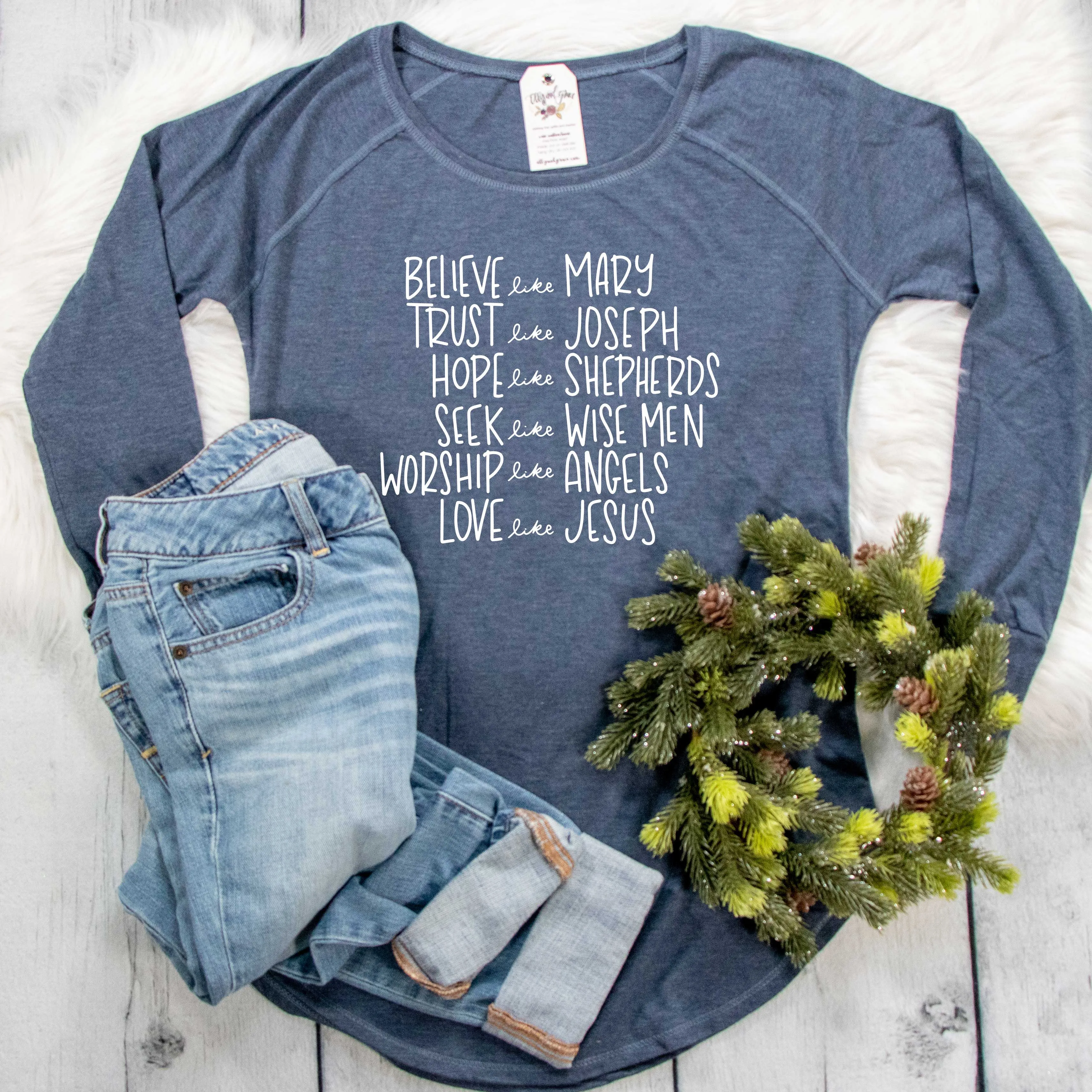 Believe like Mary Tunic Tee