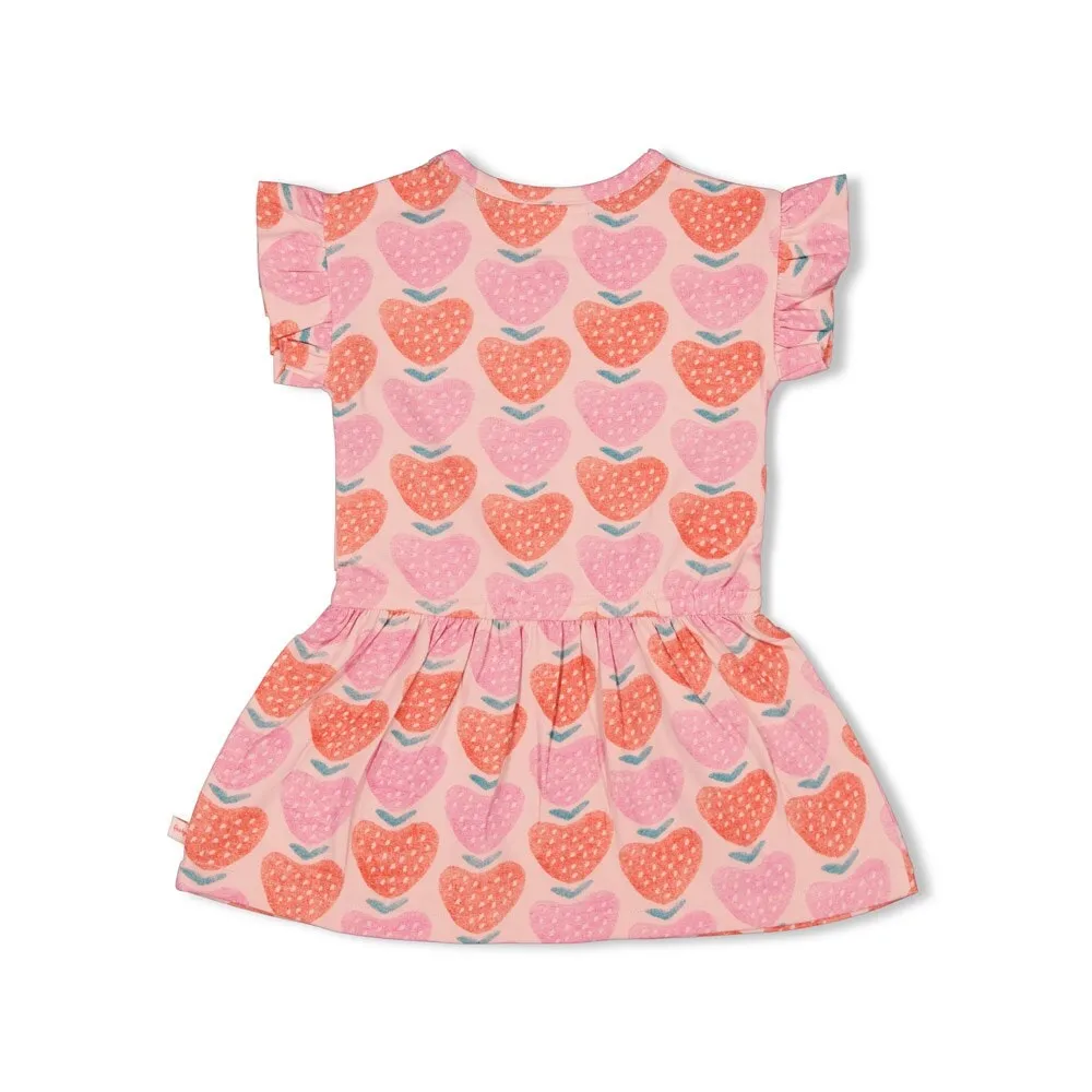 BERRY NICE Allover Print Very Sweet Dress