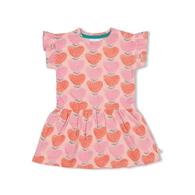 BERRY NICE Allover Print Very Sweet Dress