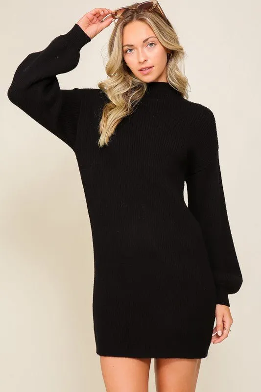 Black Sweater Dress