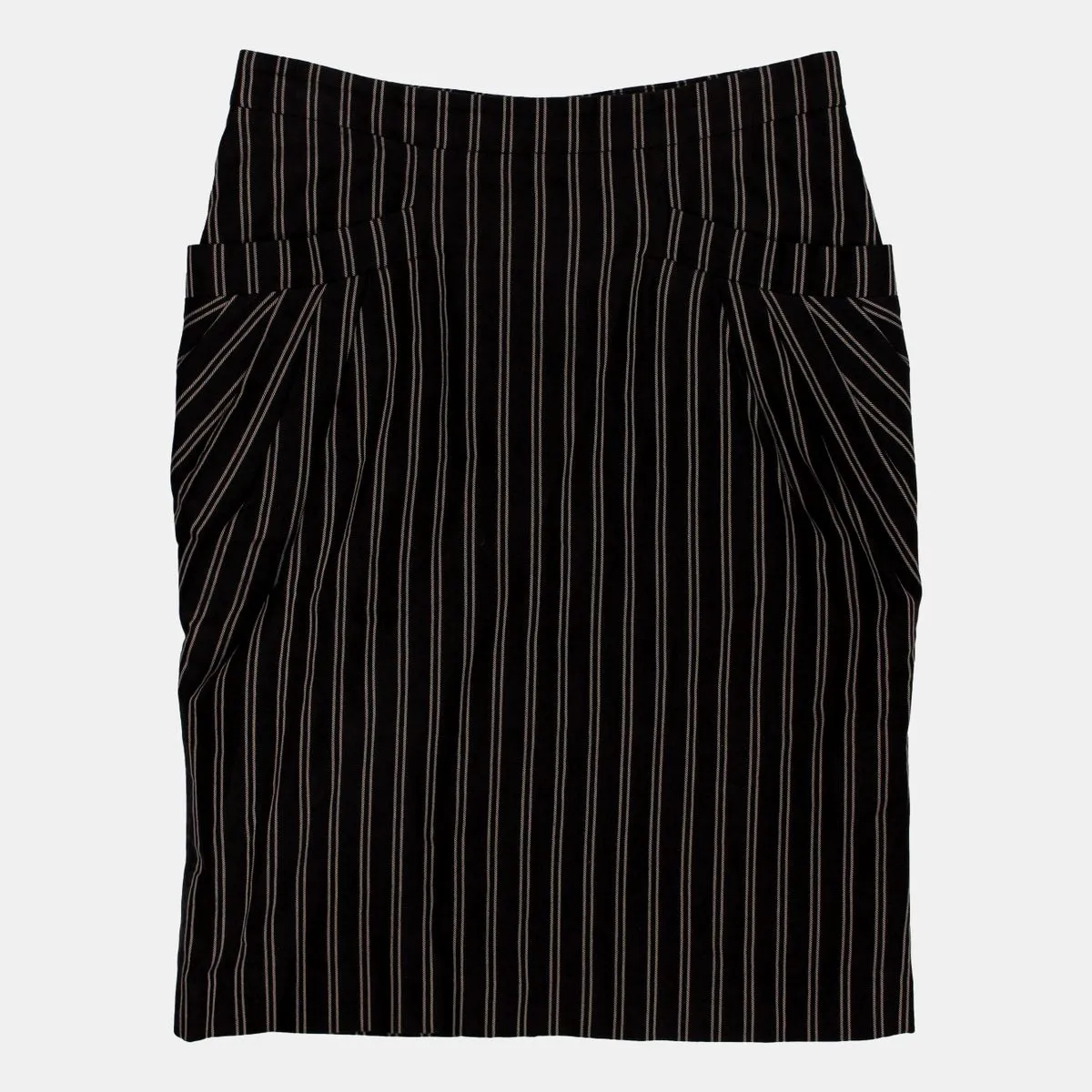 Casch Striped Pencil Skirt