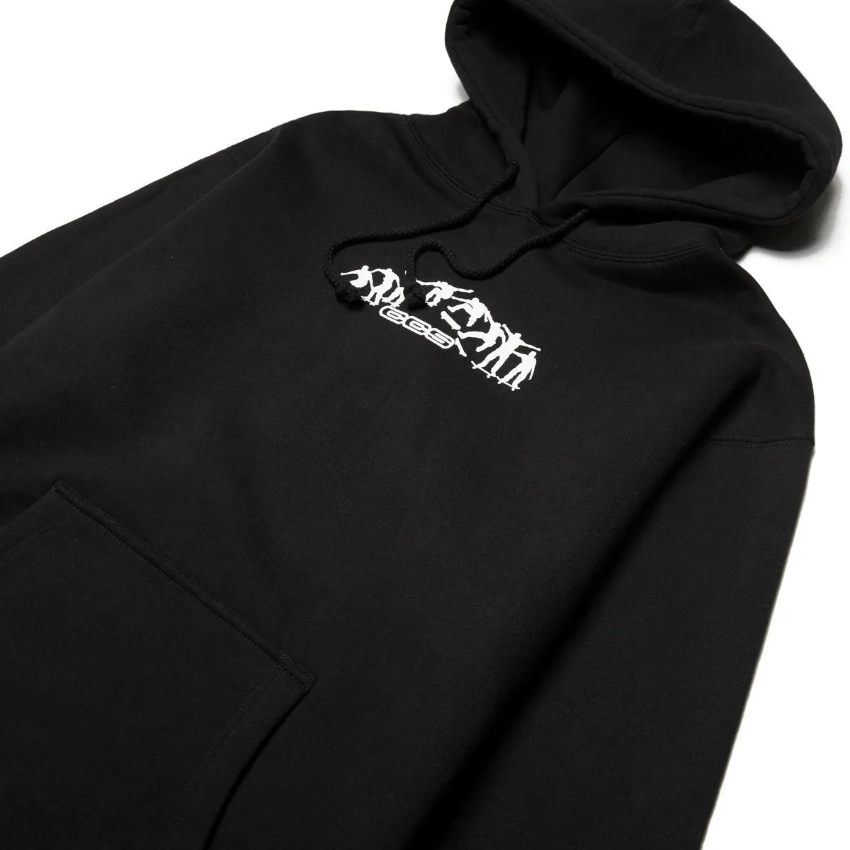 CCS Kickflip Logo Pullover Hoodie - Black/White