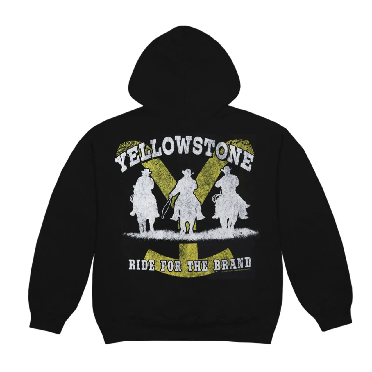 Changes Yellowstone Men's Cowboys Ride For the Brand Hoodie