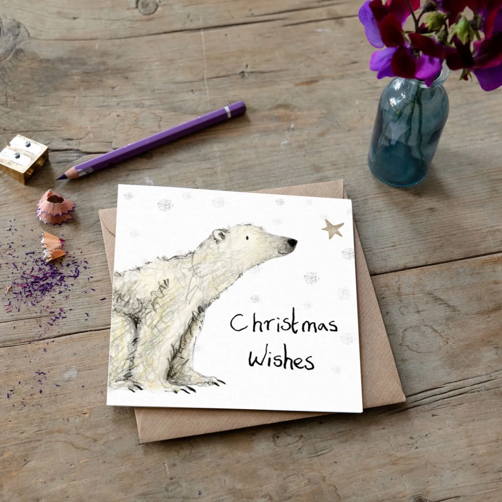 Charity Christmas Card - Paddy Polar Bear