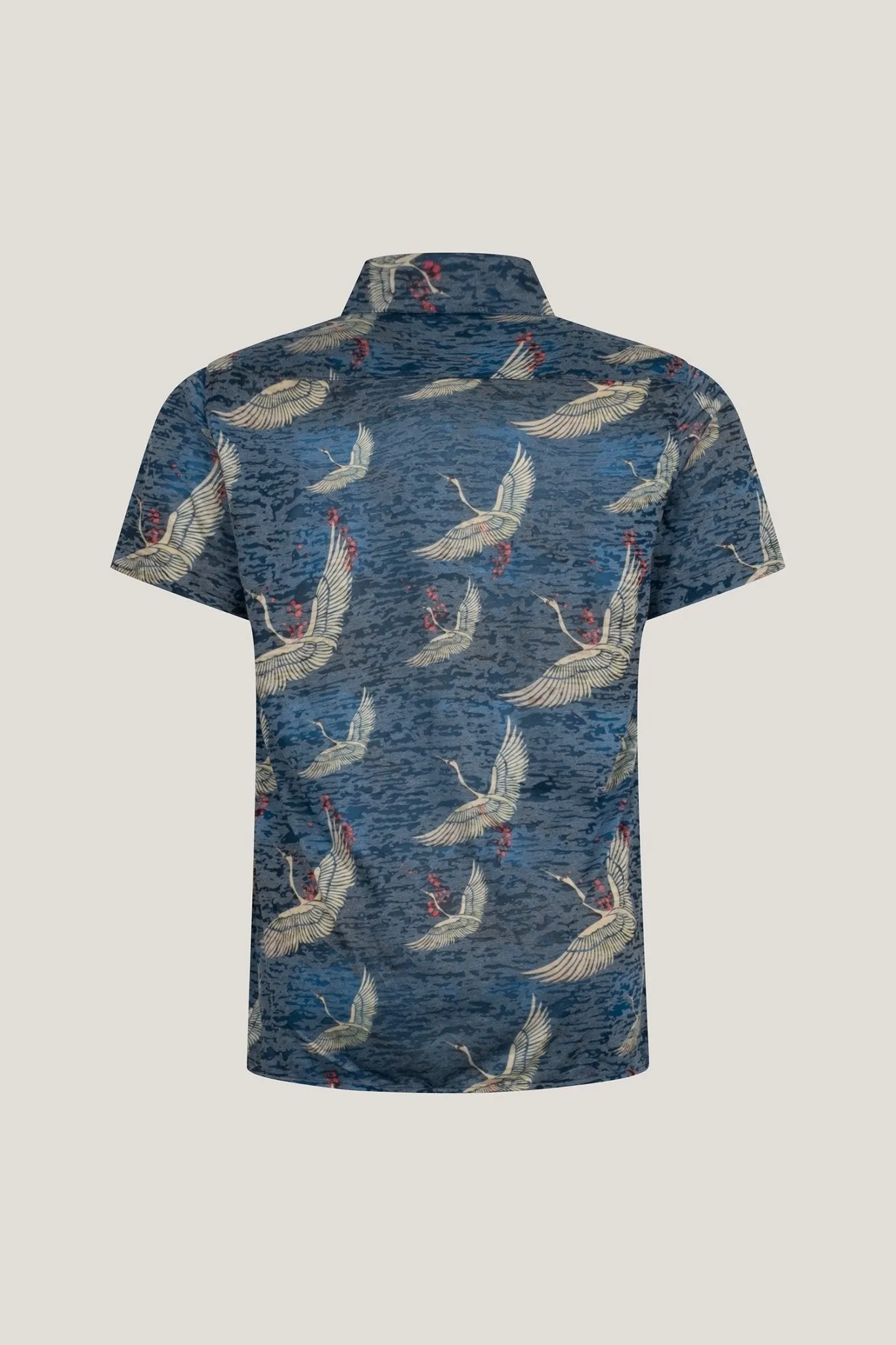 Collared Lightweight Shirt - Stork Navy