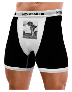 Colorado Landscape Monochrome Mens Boxer Brief Underwear