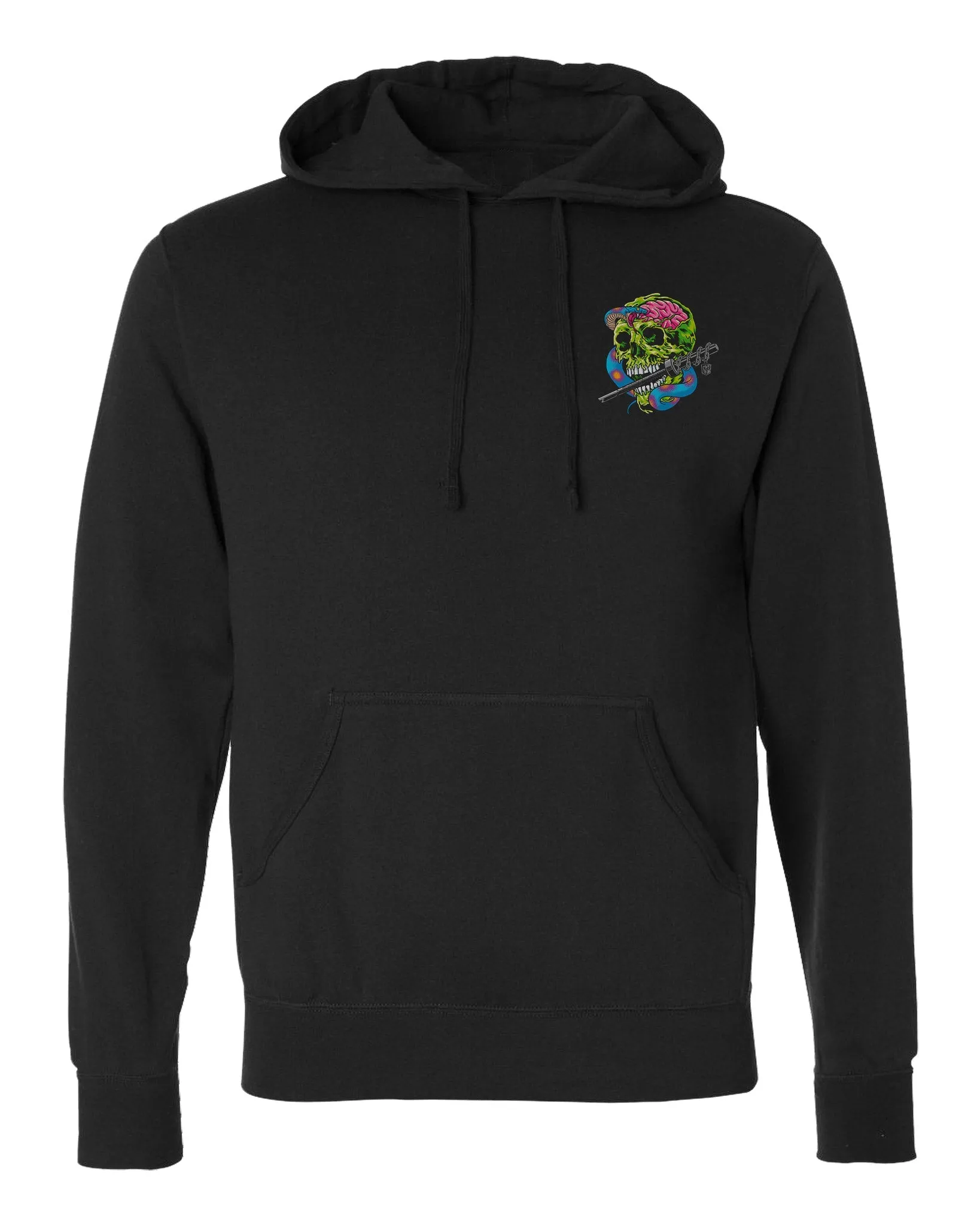 Conquer - Venom - on Black Pullover Hoodie