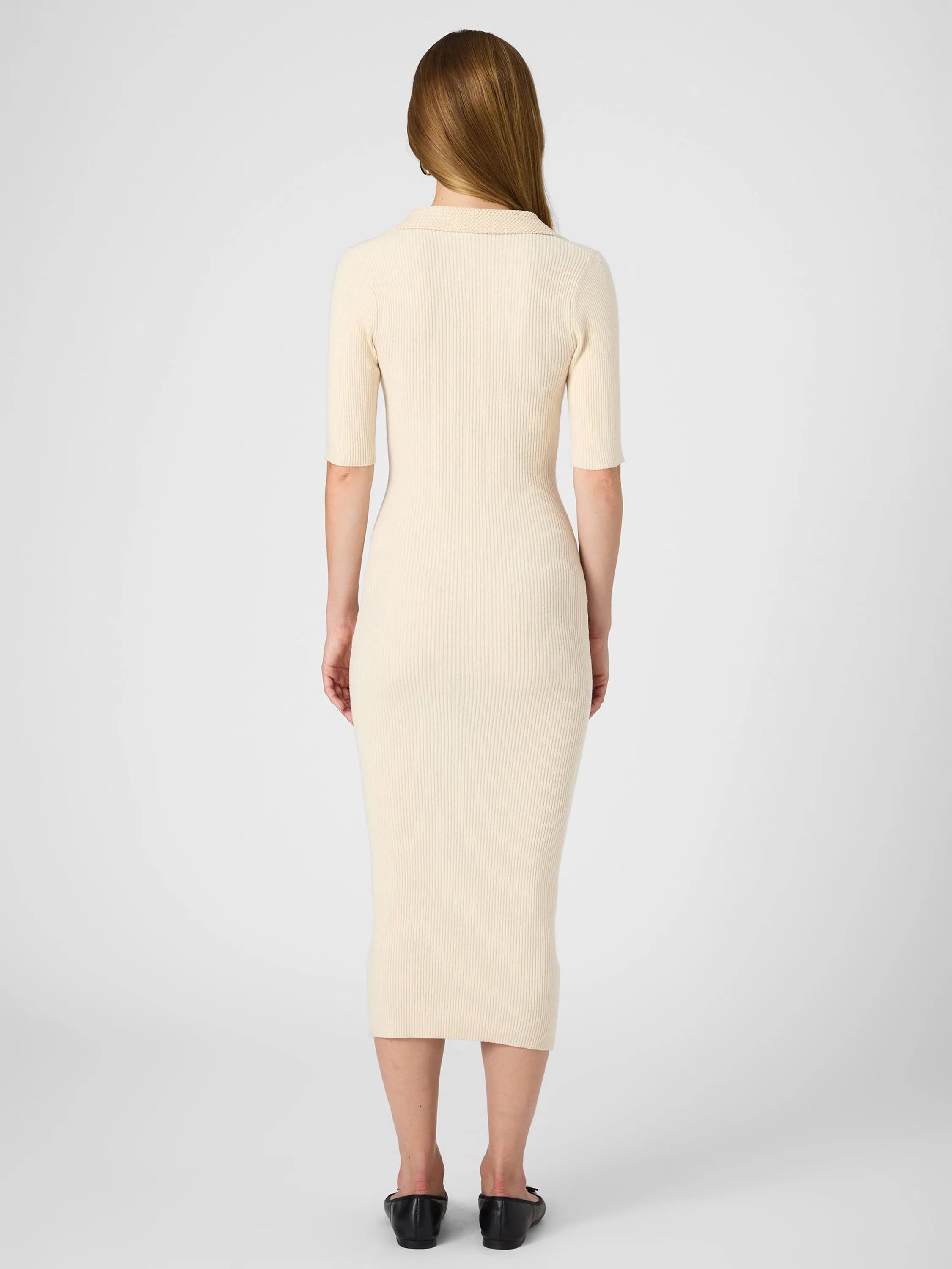 Cosysoft V Neck Midi Dress