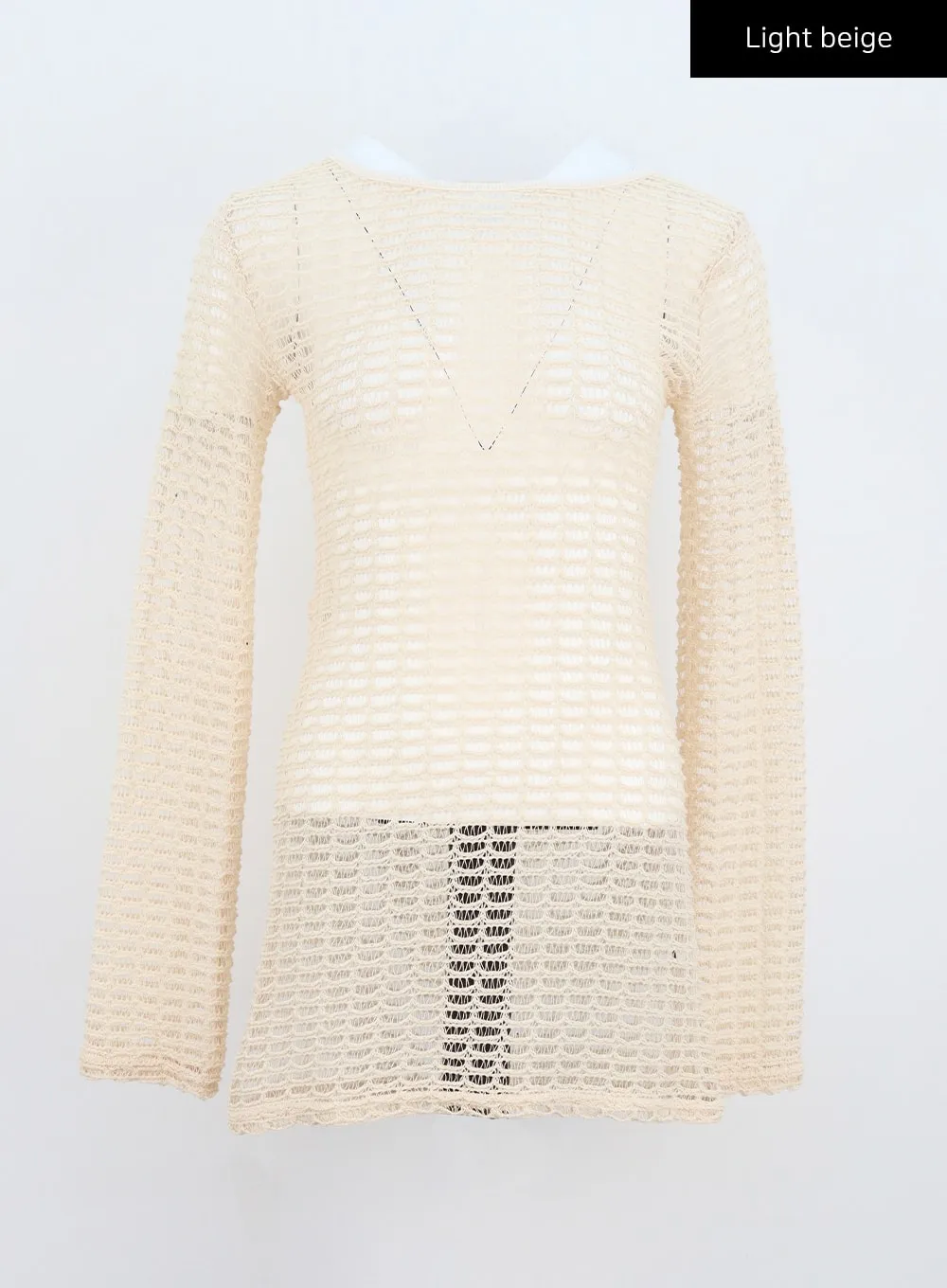 Cover-Up Fishnet Mini Dress CY316