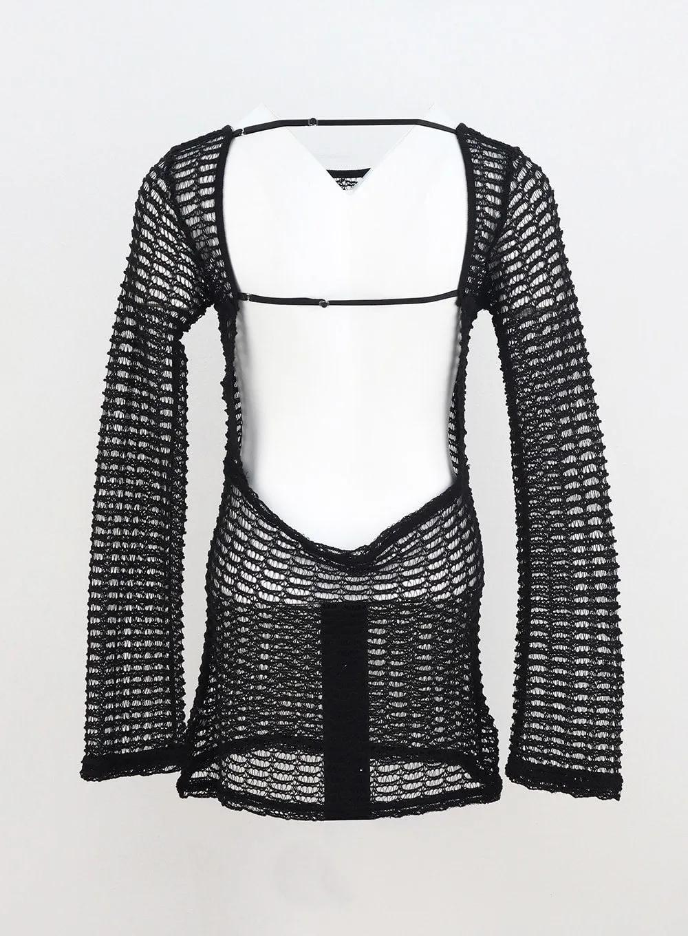 Cover-Up Fishnet Mini Dress CY316