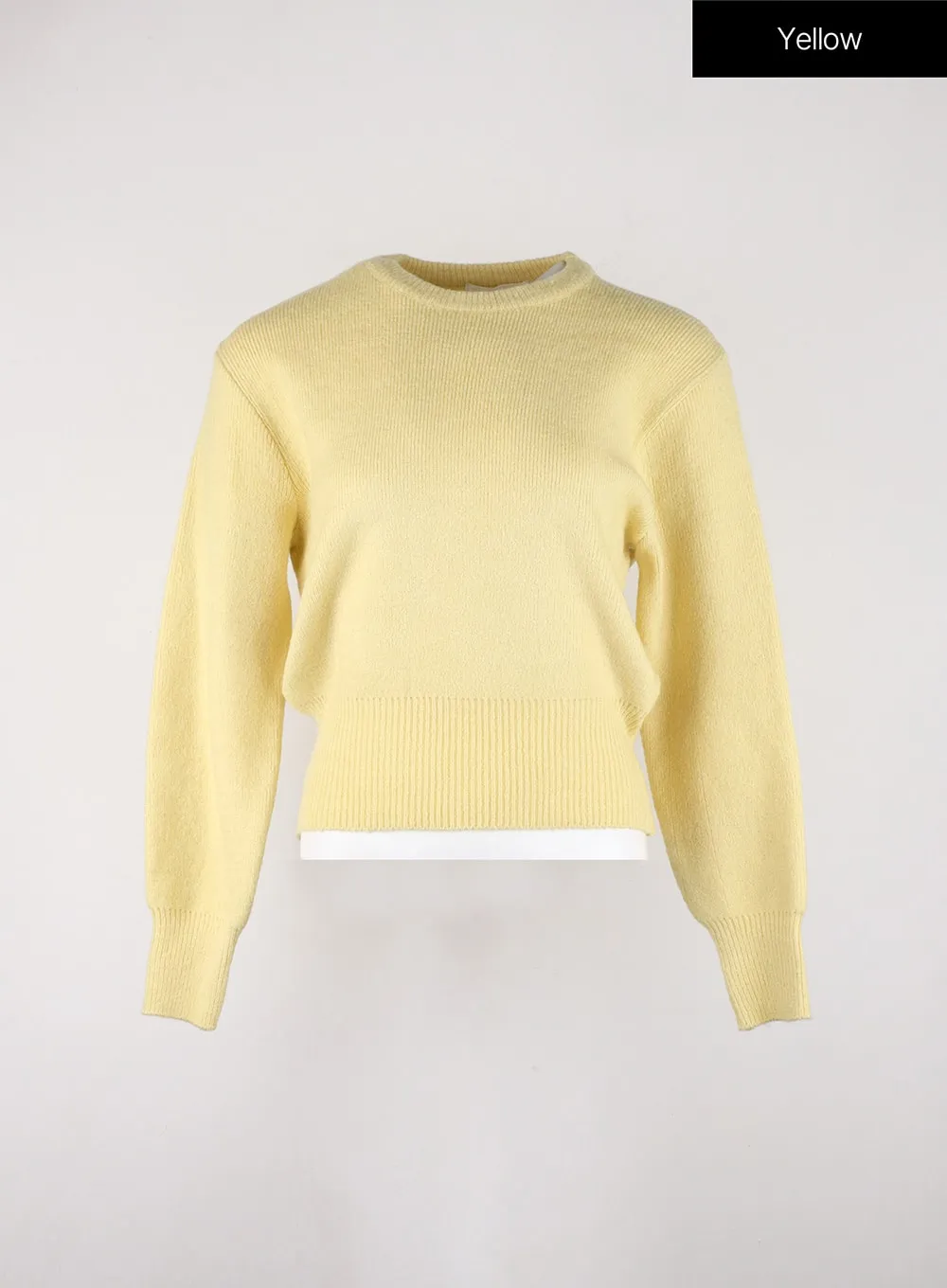 Crew Neck Knit Sweater OD327