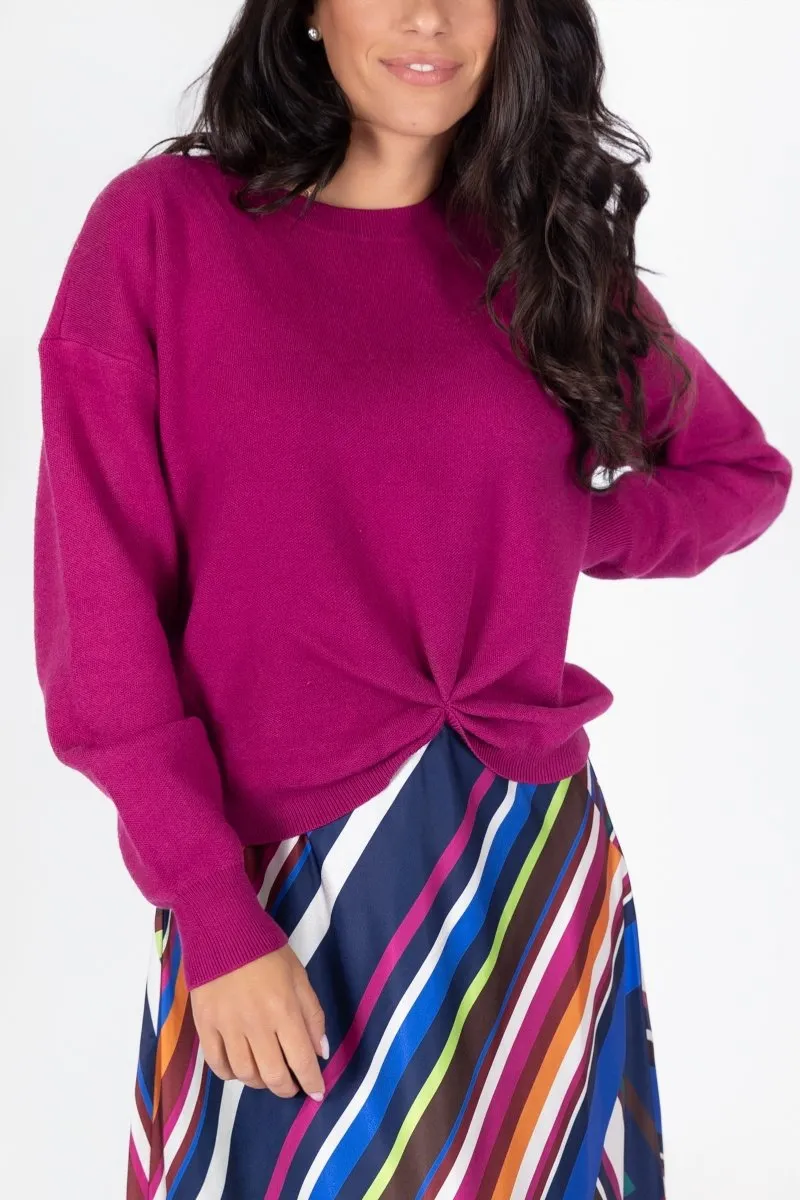 DAISY TOP (MAGENTA)