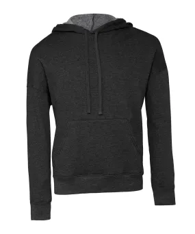 Dark Grey Heather - Unisex sponge fleece pullover DTM hoodie