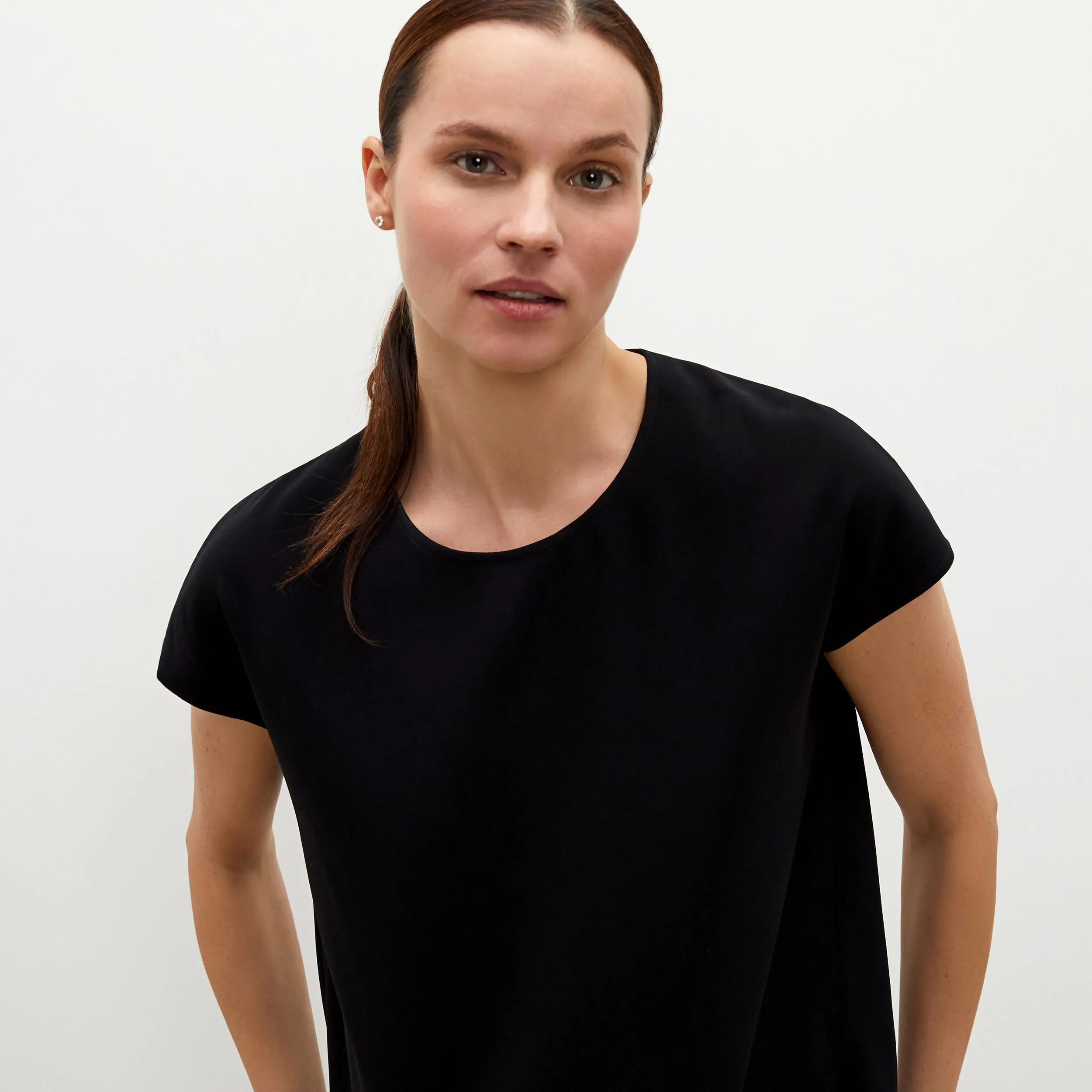 Didion Top - Crepe :: Black