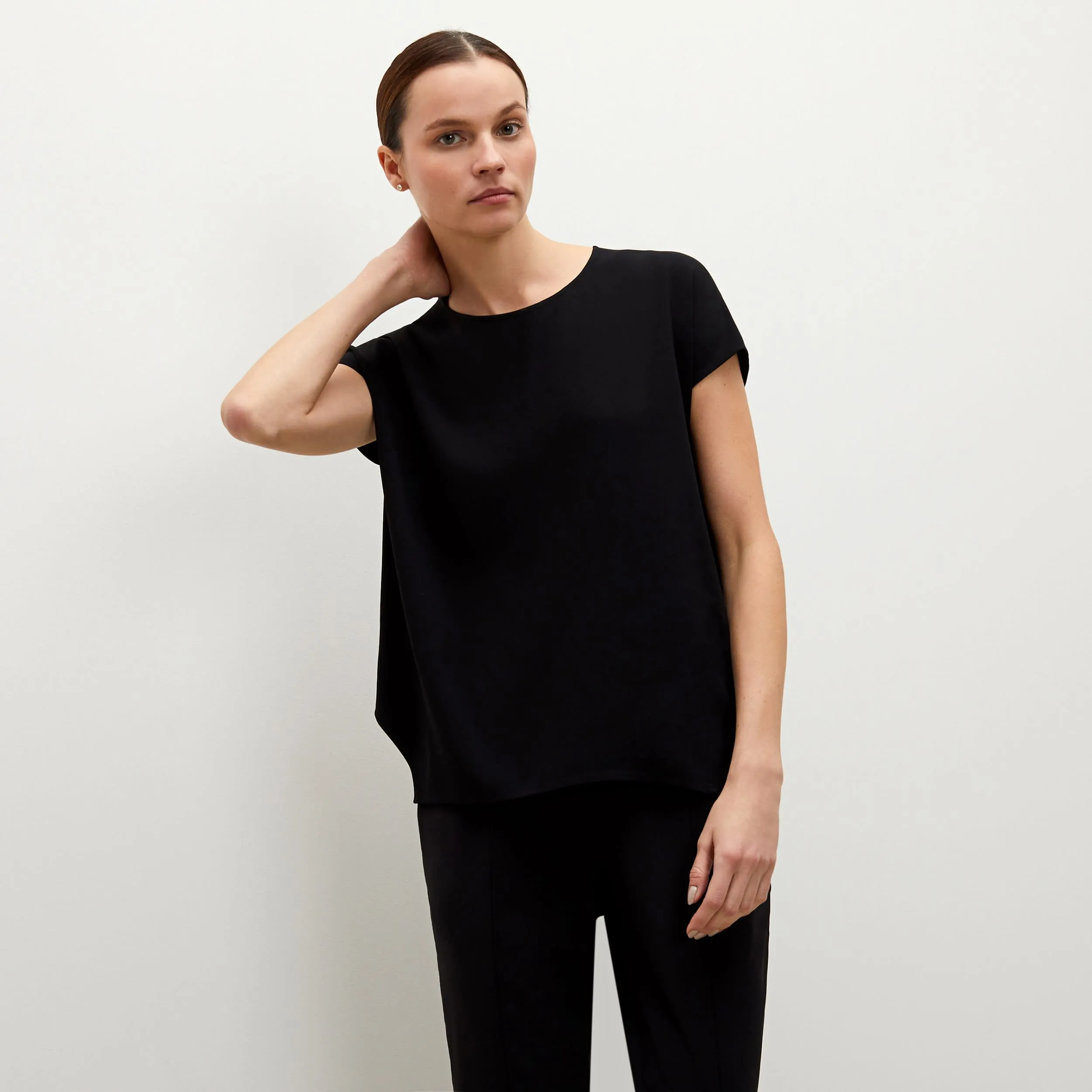 Didion Top - Crepe :: Black