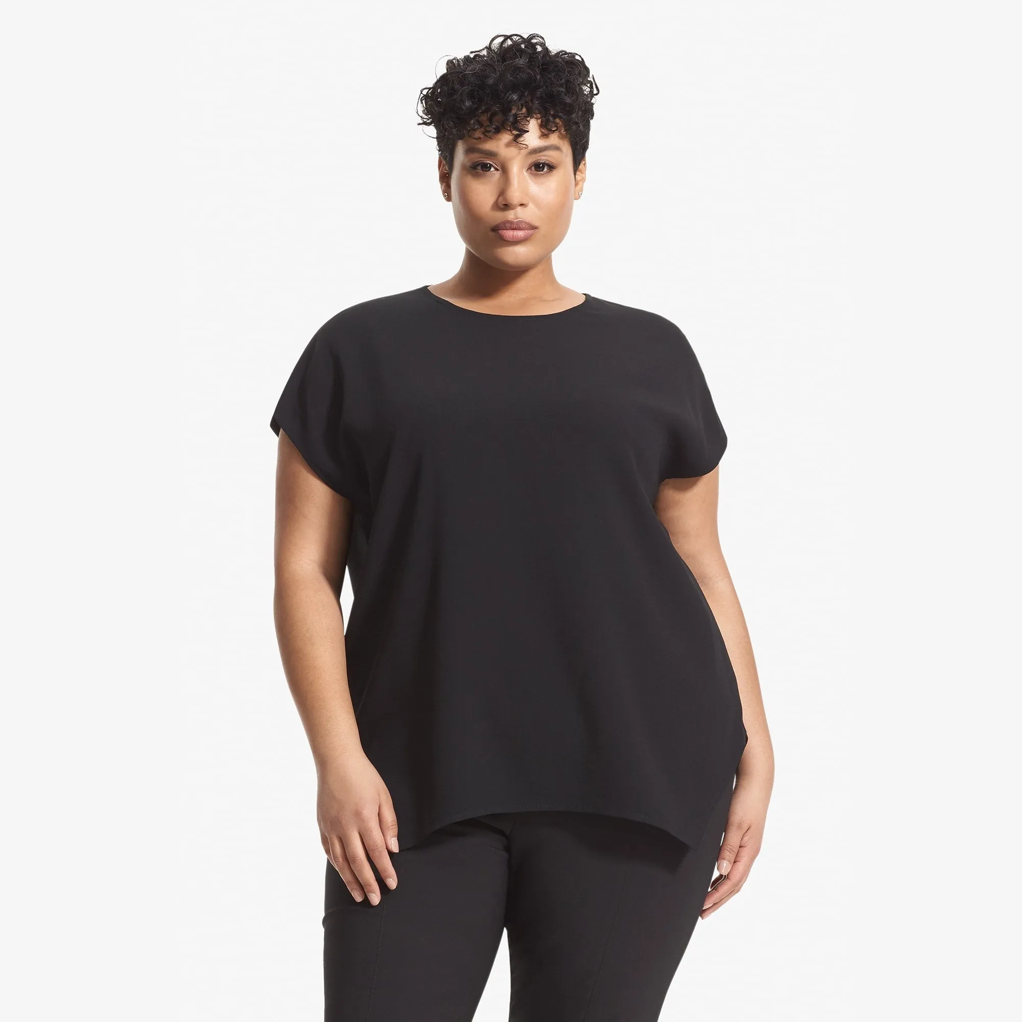 Didion Top - Crepe :: Black