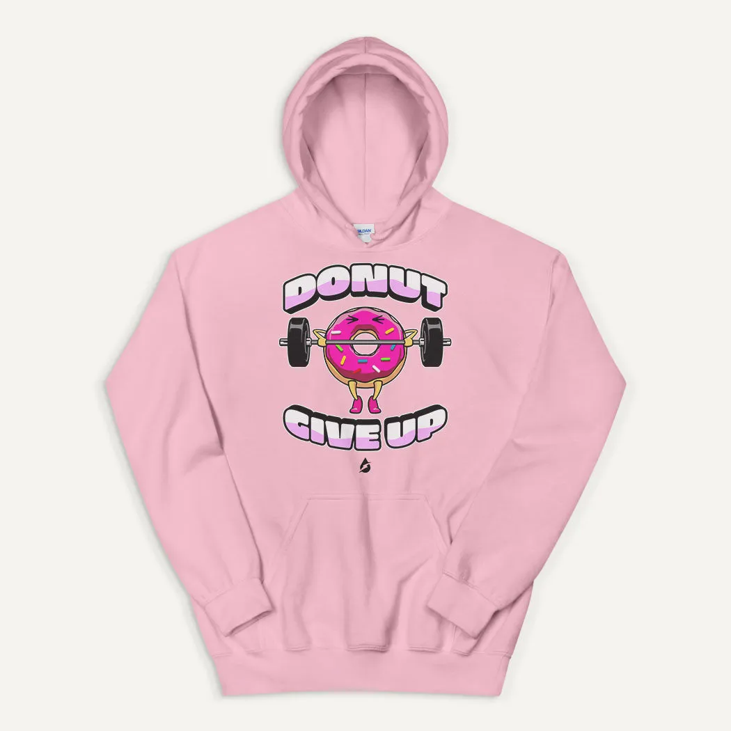 Donut Give Up Pullover Hoodie