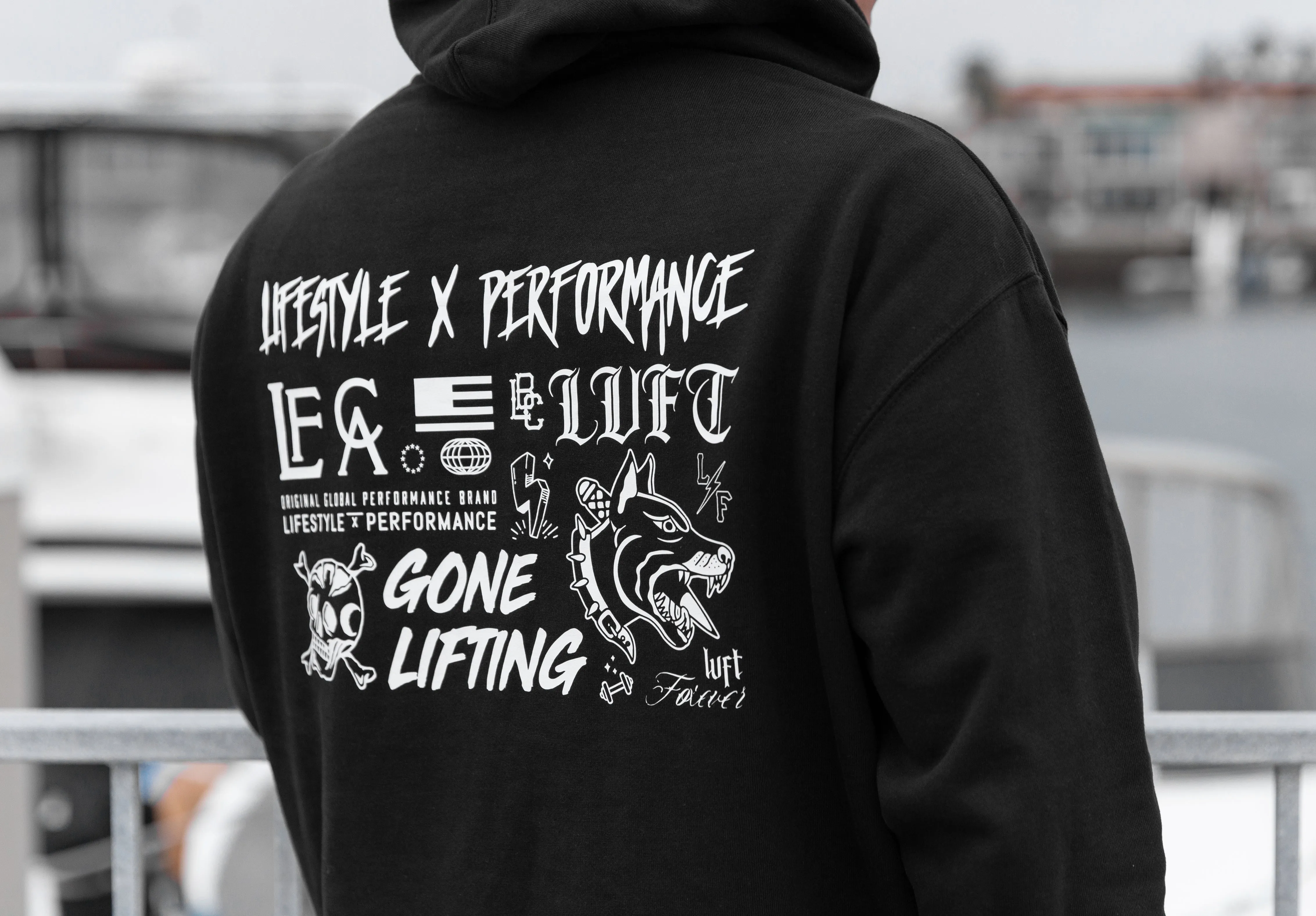 Doodles Hoodie - Black