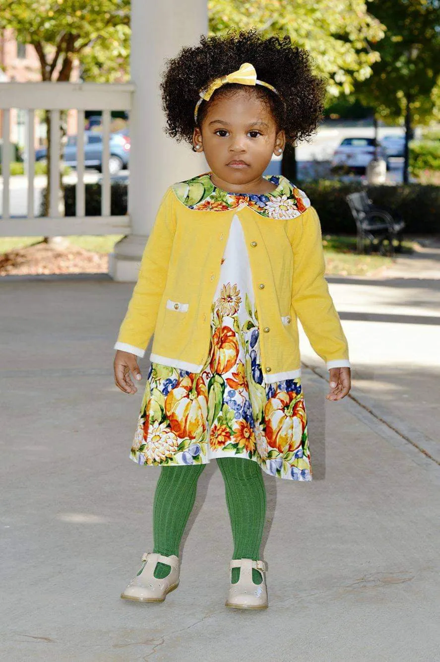 Fall Pumpkins Thanksgiving Dress