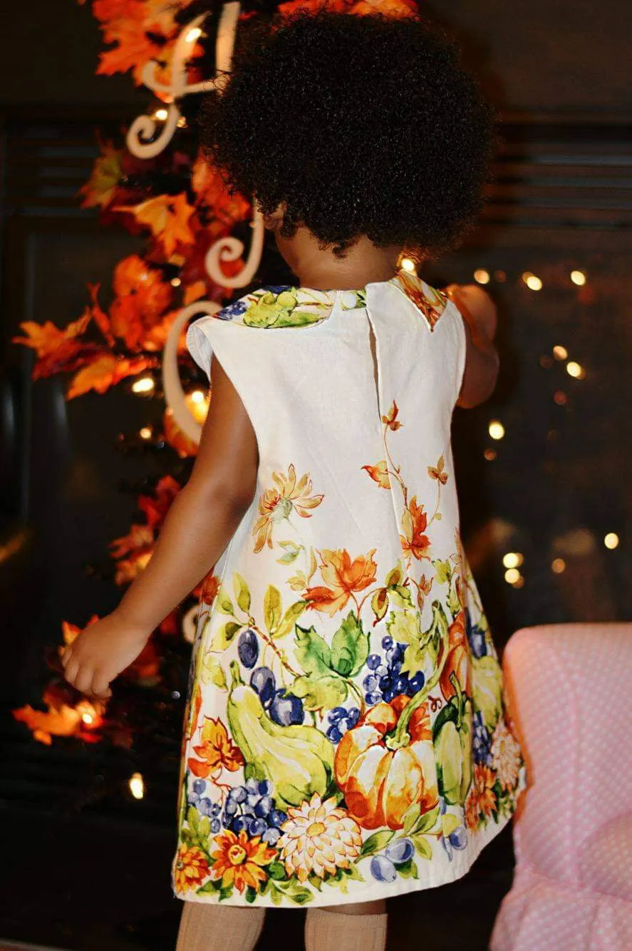 Fall Pumpkins Thanksgiving Dress