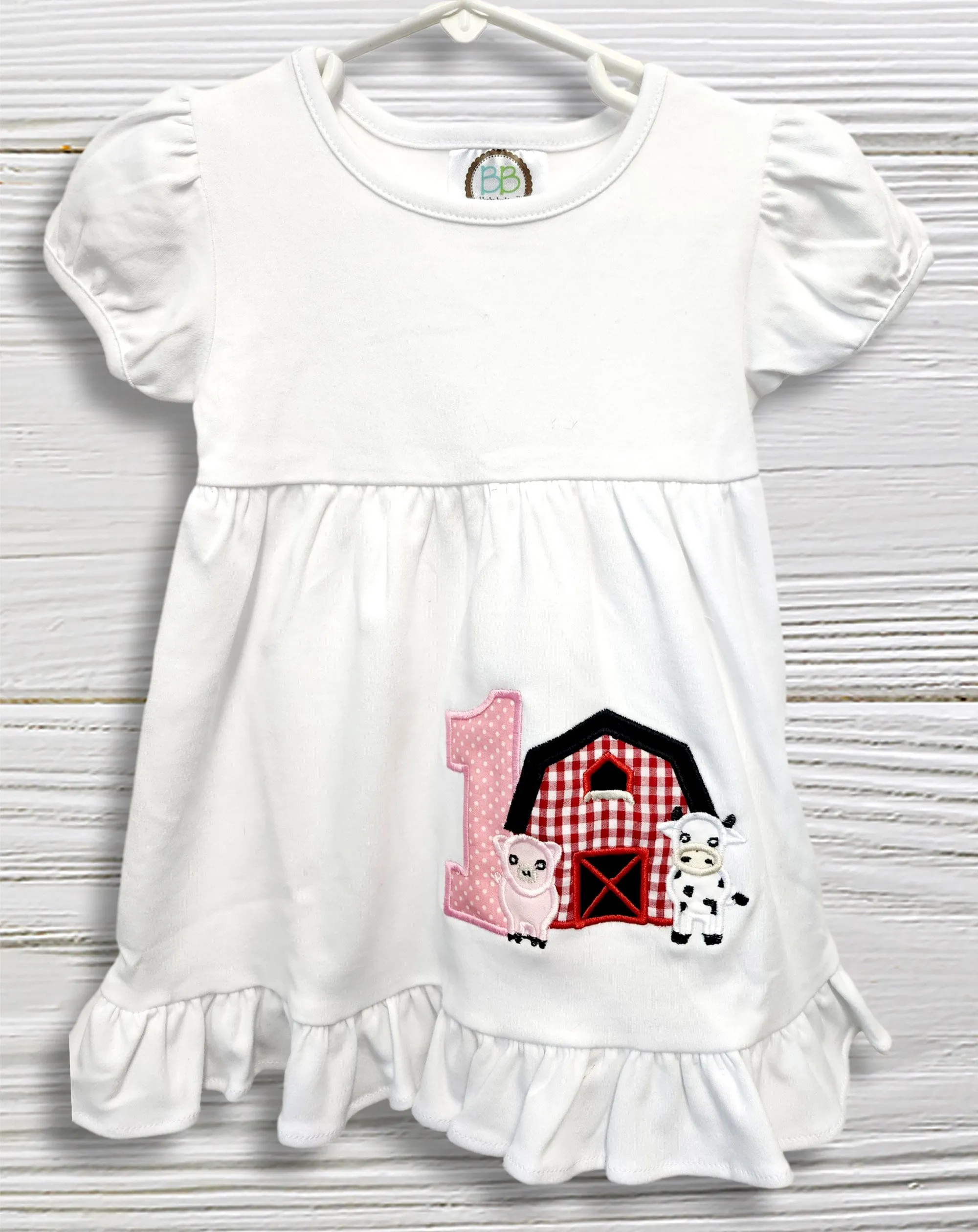 Farm animal dress Personalize Animal farm toddler dress, Animal dress