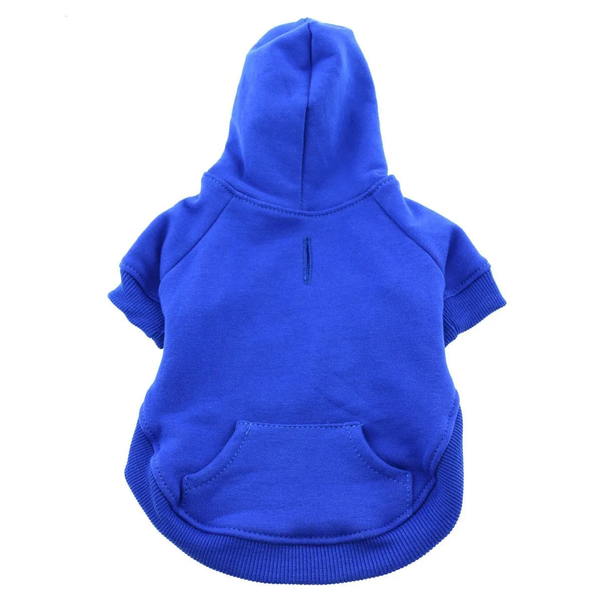 Flex-Fit Dog Hoodie Blue