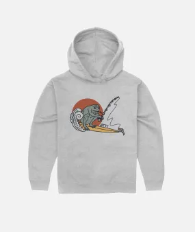 Froggo Hoodie - Heather Grey