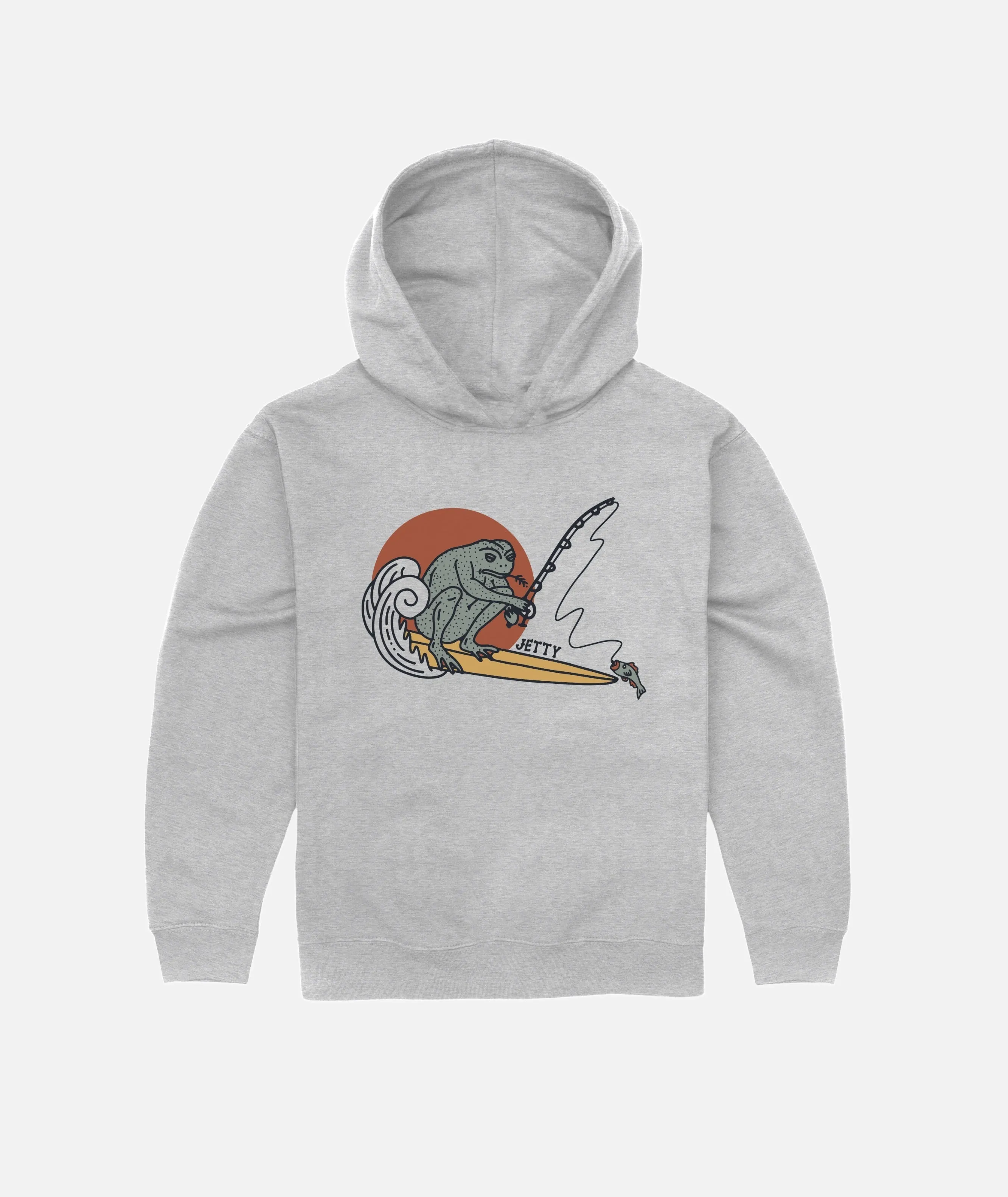 Froggo Hoodie - Heather Grey