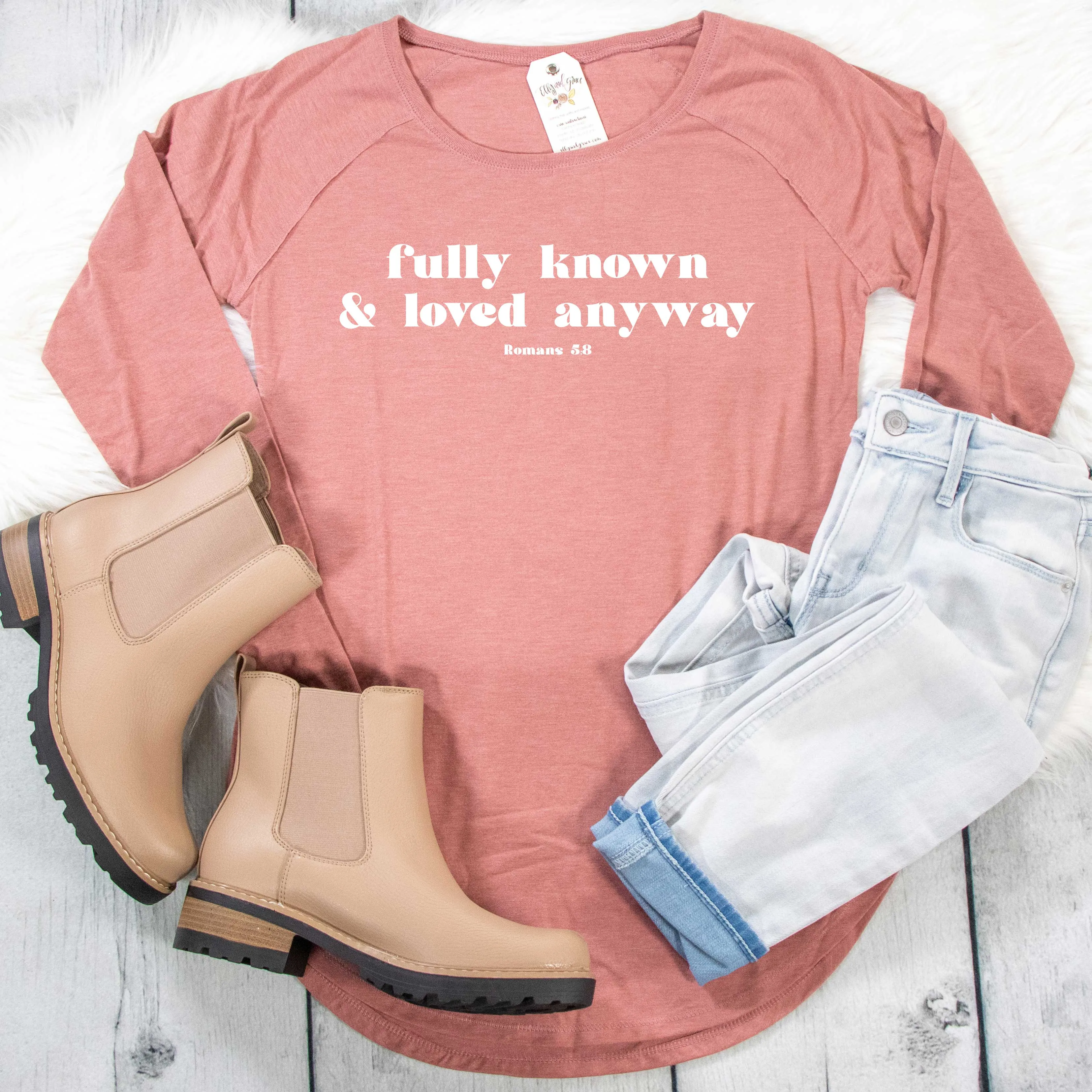 Fully Known & Loved Anyway Tunic Tee