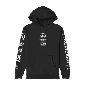 FZR BLACK PULLOVER HOODIE