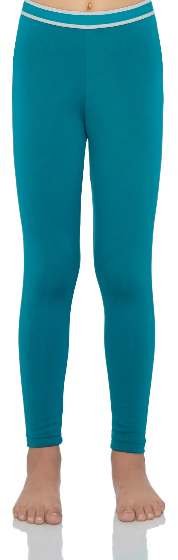 Girls Solid Thermal Bottoms