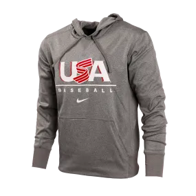 Grey Legacy Logo Therma Hoodie