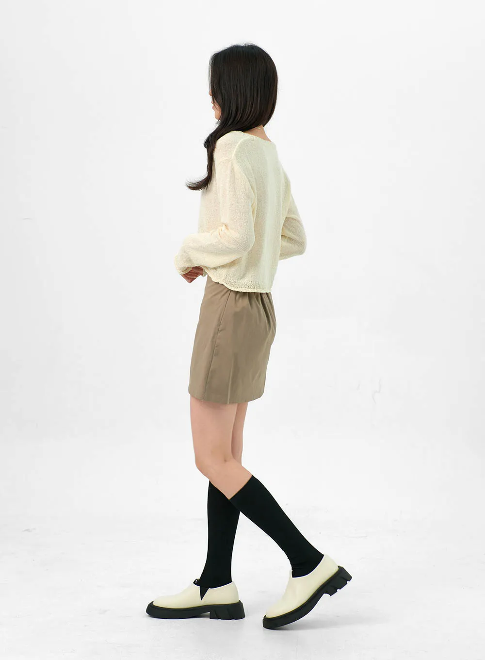 H-Line Mini Skirt with Pocket OG322