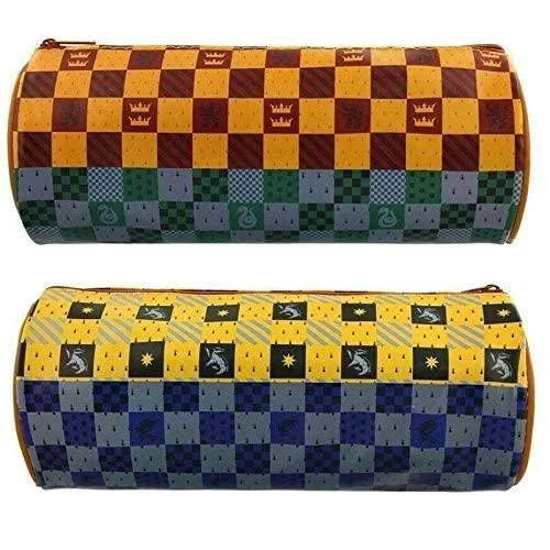 Harry Potter Hogwarts Crest Barrel Pencil Case