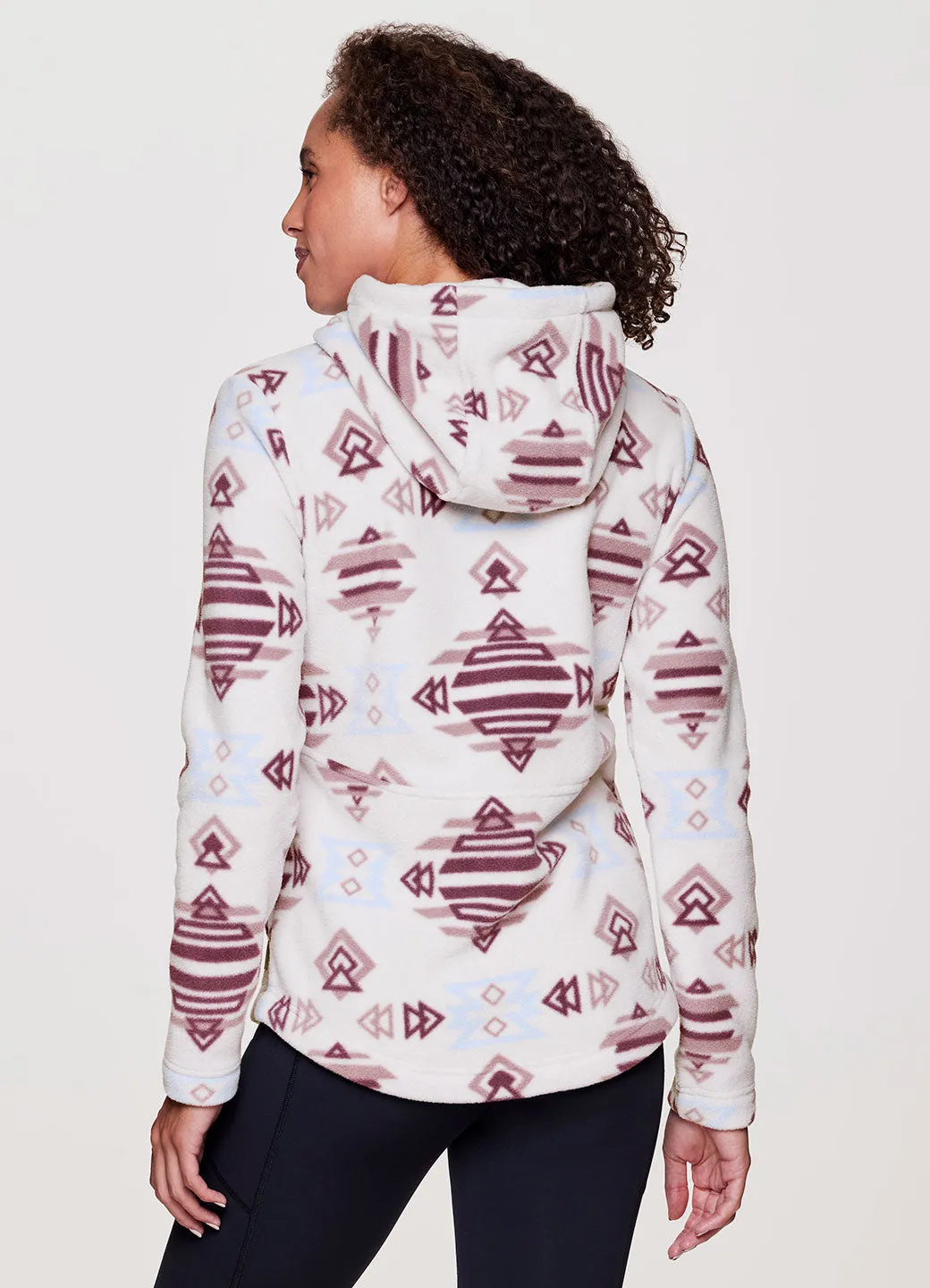 Hayley Aztec Fleece Hoodie