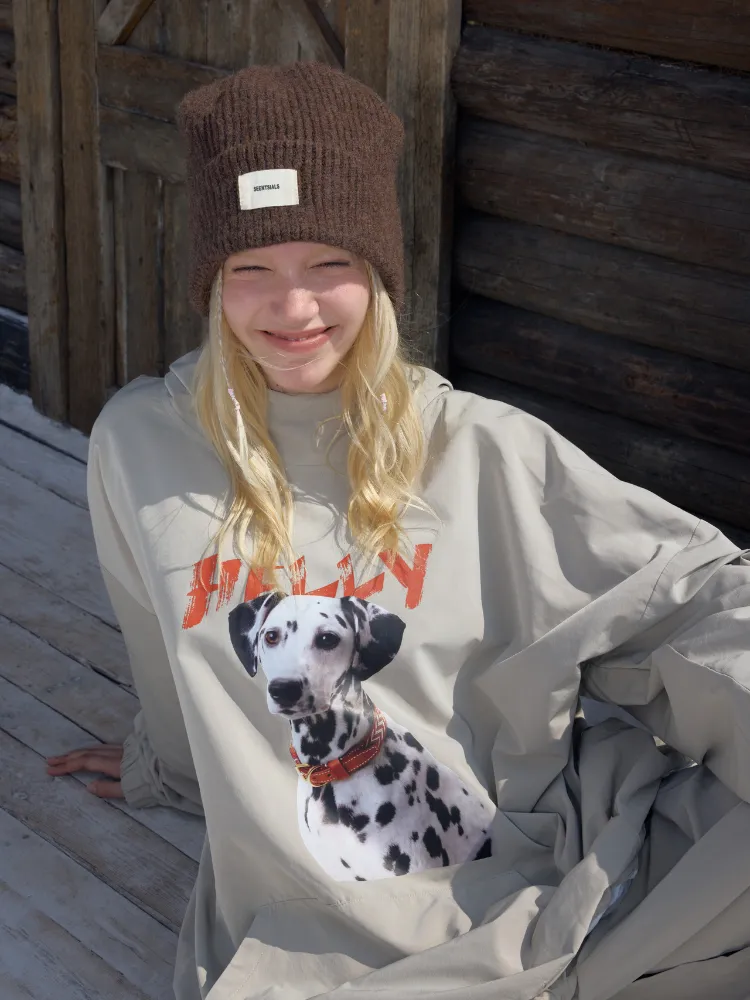 Hellystudio Dalmatian Spot Snow Pullover - Unisex