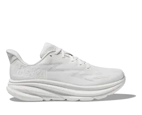 'Hoka' Women's Clifton 9 - White / White