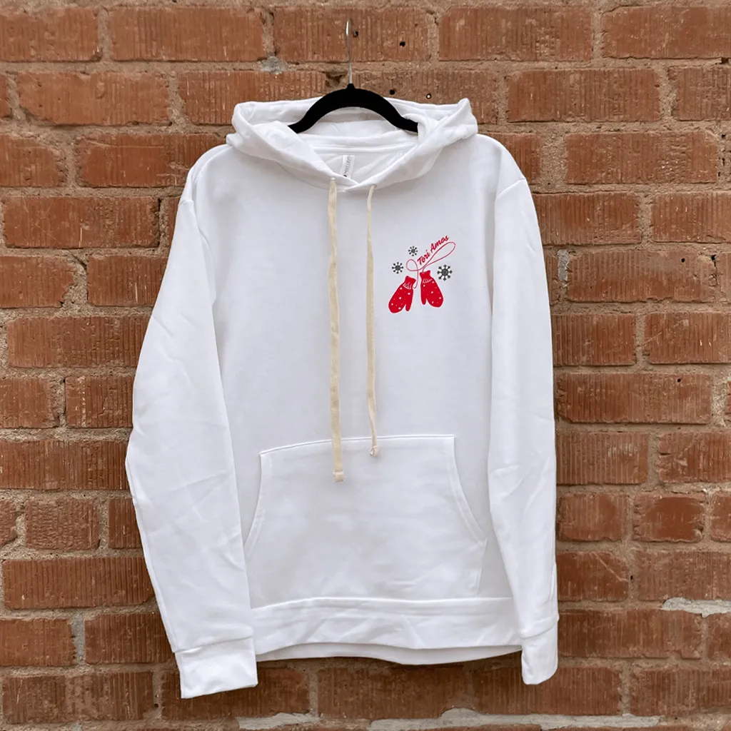 Holiday White Pullover Hoodie